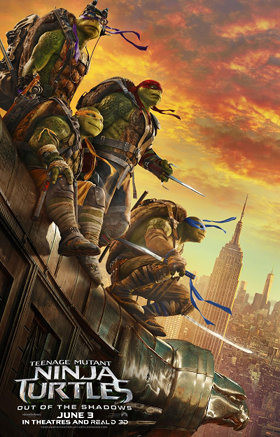 'Teenage Mutant Ninja Turtles: Out of the Shadows' poster
