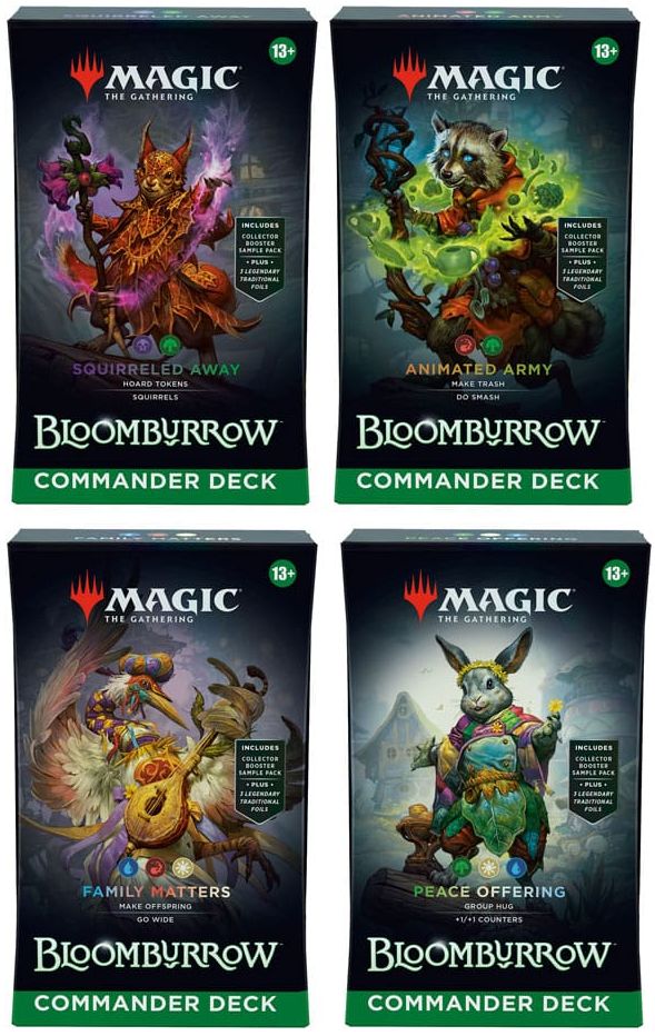 Bloomburrow commander decks